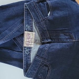 American Rag Dark Blue Wide Leg Jeans - Size 3